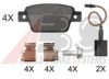 LANCIA 77365809 Brake Pad Set, disc brake